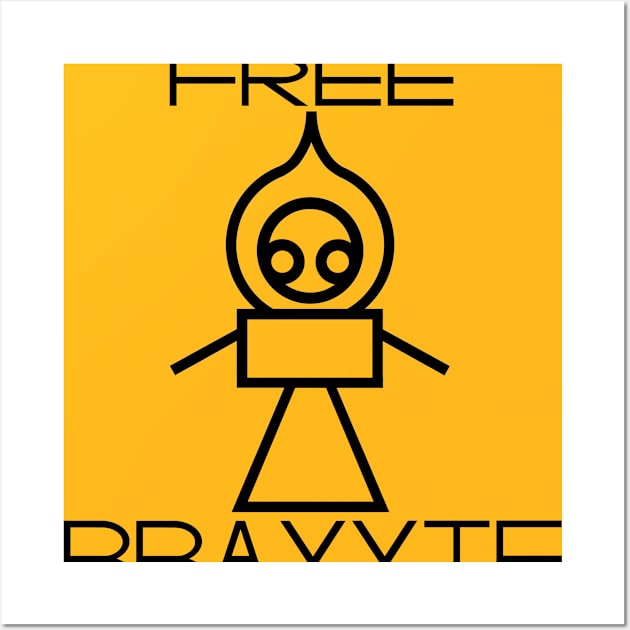 Free Braxxie! 2 Wall Art by AWSchmit